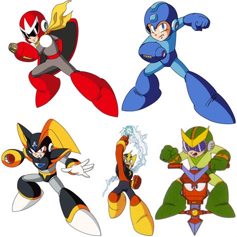 mega man character|list of mega man characters.